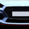 P043 | Kühlergrill Emblem Cover N-Performance Kühlergrill 2er-Set Aufkleber | Oracal| Car Styling | Dekorset V5 (Schwarz/Schwarz/Schwarz)