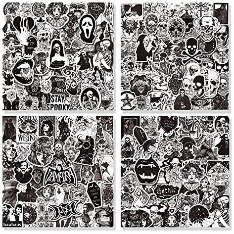 Cool Gothic Laptop Stickers (200pcs)