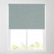 Barnes Blinds - Ara Soft Touch Blackout Roller Blinds for Windows, Custom Cut to Size - Black Out Thermal Fabric Durable Fittings Easy Fit - Roller Blind (Duck Egg 61cm)