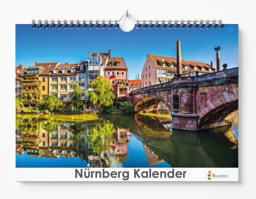 Huurdies ® - Deutsche Städte Geburtstagskalender - 35x24cm - Wandkalender -. (Nürnberg)