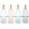 NIUTRENDZ Pack de 4 Pointes de Rechange pour Apple Pencil 2nd et 1st Génération Amélioration Métal Fine Tip Haute Sensibilité Embout Nibs de Rechange Stylus (Clair+Blau+Gris+Rose)