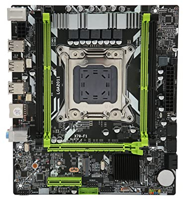Desktop-Motherboard, NVME M.2 SATA2.0 PCIe 3.0X16 Dual Channel DDR3 ECC RAM 8Pin Power PC-Motherboard, SATA2.0-Steckplatz, Gigabit-Ethernet-Schnittstelle, für Computer