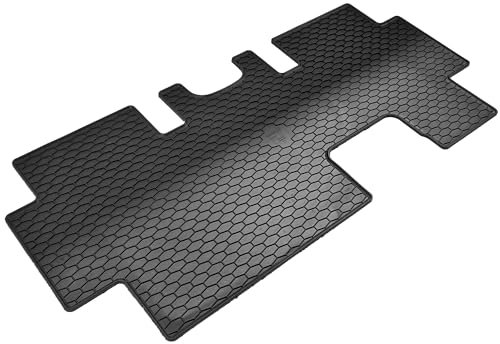 WALSER DirtGuard Gummi Fussmatten Auto für VW ID. Buzz (EBB) 05/2022-Heute, 5-Sitzer