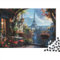 Romantic Paris Puzzles 1000 Teile Für Erwachsene Puzzles Für Erwachsene 1000 Teile Puzzle Lernspiele Ungelöstes Puzzle 1000pcs (75x50cm)