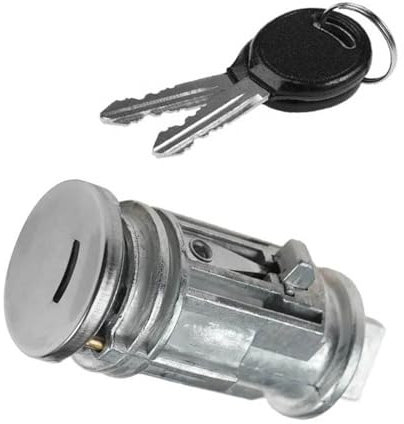 KIMPZ Auto-Zündschloss-Startschalter Mit Zwei Schlüsseln Für Dodge Für Viper 2003 2004 2005 2006 2007 2008 2009 5003843AA 5003843AB Zubehör