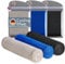 Blumtal Kühlhandtuch 3er Set - kühlendes Handtuch als Sporthandtuch - Mikrofaserhandtuch mit Kühlfunktion - Fitness Handtuch 100x30 cm mit Tasche - Kühltuch Cool Towel in Schwarz, Grau, Königsblau