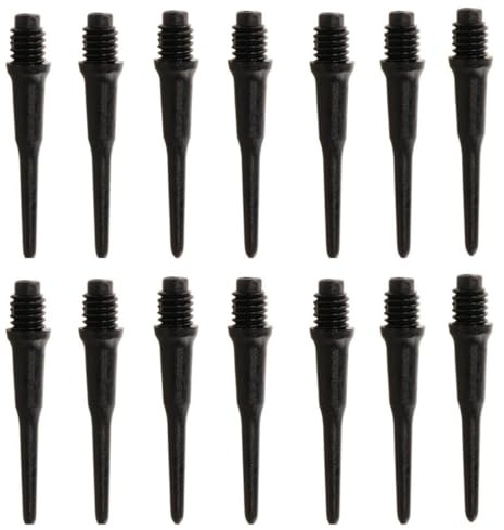 HRLORK 50/100 Packs Dart Points Plastic Soft Tip Darts Set Darts Attachment Spare Tips
