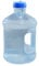 3L/5L (101/170 Oz transparent) Wasserflasche mit Abdeckung Große Wasserflasche mit Abdeckung Gym Wasserflasche mit Griff Gallon Wasserkrug Außengriff Große Kapazität Wasser (3L)