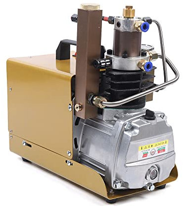 4500PSI Electric Air Compressor Scuba Diving Pump High Pressure Water-Cooling