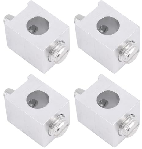 4stk #4-2/0 Neutralleiter-Kabelschuh-Set, Aluminium Leistungsschalter Erdungsklemmen für Elektrische Anschlüsse Heimwerker & Elektriker Gebrauch