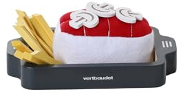 VERTBAUDET Jouet Cuisine Rôti et Accessoires Bois FSC Rouge TU