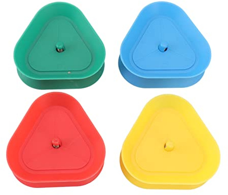 Vistreck 4 St Triangel Plast Spelkortshållare - Hands-Free Design för Poker & Kortspel