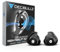 Decibullz Filtres de bouchons d'oreille moulés sur mesure haute fidélité (Hi-Fi) pour concerts et événements (noir)