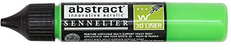 Sennelier Abstract Acrylic 3D Liner 27ml (Fluorescent Green)