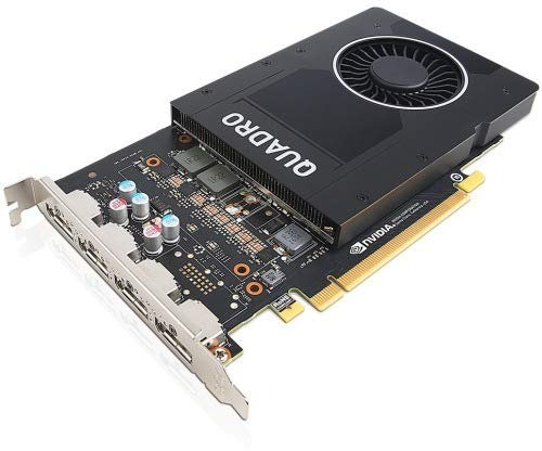 Lenovo Quadro P2000 Grafikkarte (5 GB, GDDR5-4 x DisplayPort)