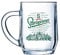 Official Staropramen Half Pint Beer Glass / Tankard, 473 milliliters