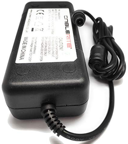 14v 60w power supply adapter + mains cable for Samsung LCD Monitor U28E590D S27D590CS C27A550U PSU