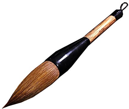 1 pinceau de calligraphie traditionnelle chinoise en poils de loup, stylo Kanji japonais Sumi pour calligraphie, écriture, art peinture