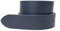BELTINGER Wechselgürtel aus Vollrindleder mit Druckknöpfen 4 cm | Druckknopf-Gürtel für Damen Herren 40mm | Leder-Gürtel ohne Schnalle 4cm | Marine 105cm