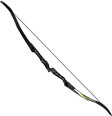 ACCMOS 68 Recurve Bogen für Erwachsene Jugend Bogensport Metall Riser 18 20 22 26 30 34 38 lbs Rechtshänder Übung Wettkampf Bögen (Black 38lbs)