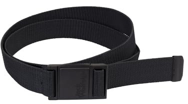 Jack Wolfskin Unisex Magnetic Belt Gürtel, Black, ONE Size