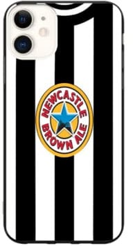 Newcastle U 1995-97 Kit Protective Hard Silicone Rubber Phone Case Cover for iPhone 7 8 XR 11 12 13 14 (choose you phone model in order details) (iPhone 11)