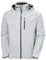 Helly Hansen Herren Crew Hooded Jacke, Grauer Nebel 2.0, XL