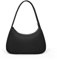 heekpek Umhängetasche Damen Leder Handtasche Hobo Retro Unterarmtasch Y2K Fashion Mini Handtasche Schultertasche für Dating Party, Schwarz