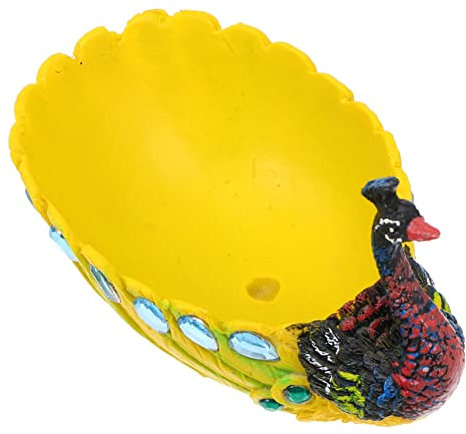 Kisangel 1stk Pfau Blumentopf Vase Mini Garten Topf Kräutertopf Pfau Sukkulenten Pflanzer Pfau Pflanzenhalter Pfau Topf DIY Kaktus Pflanzer Retro-blumentöpfe Pflanzkasten Bonsai Harz Tier