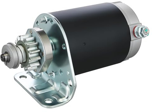 Anlasser Passend für Briggs & Stratton 14 Zähne 593934 693551 030221 33R877 | 12 12,5 13 14 14,5 15,5 16 16,5 17 17,5 18 18,5 19,5PS, Kompatibel mit Cub Cadet RTZ LT John.Deere D100 105 Holland Toro