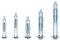 Lemiyoo 36 Sets Hollow Wall Fixings Anchor,Plasterboard Fixings Heavy Duty Screws Assorted,Cavity Rawl Plugs for Plasterboard,Drywall, Brick,Wood Doors,Thin Metal,Concrete,Masonry