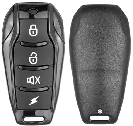 Starnearby 2 Pezzi Telecomando per Cancello Elettrico, 315 MHz / 433 MHz, Duplicatore di Telecomando Cancello Automatico, Clona Telecomando per Porta del Garage