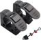 Montaggio della pala, morsetto di rilascio rapido 2 pcs morsetto in gomma non slip per strumenti di diametro da 1,18-1,57 pollici universali carico forte tuv atv furgone van morsetti per impugnatura