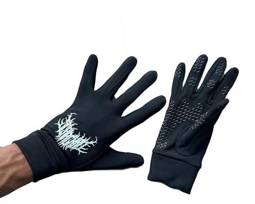 LXRD SUPPLY SCARLXRD Metal Collection Handschuhe, Schwarz, Schwarz , L
