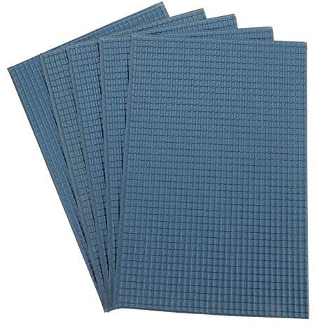 VANZACK 6Blätter Dachziegel Realistische Nachbildung Für Hausdekoration Und Modellbau Material Für DIY Projekte Im Maßstab