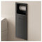 Nizer Étagère de douche encastrée en acier inoxydable – Noir 50 x 20 x 14 cm – Étagère de rangement durable pour salle de bain, cuisine, salon, chambre à coucher