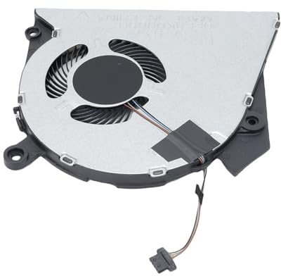 Xiuganpo Laptop -CPU -Lüfter, Kompakter CPU Kühlventilator Ersatz für Probook 450 G6 450 G7 Zhan 66 Pro 15 G3 Verbesserte Wärmeabteilung 4 Pin Leistungsanschluss Zur Reparatur