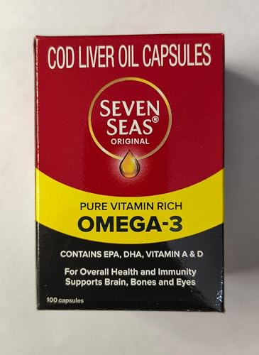 Seven Seas Cod liver fish oil 100 capsule
