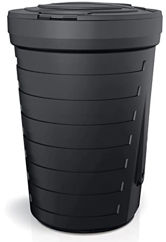 Prosper Plast idra210-s411 64.8 X 92,8 cm Raincan Agua Barril – Negro (4 Piezas)