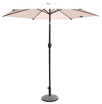 2.5m Crank & Tilt Parasol (Beige)