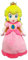 Princess Peach Plüschtier 16 cm I Offiziell Nintendo lizenzierte Plüschfigur | Kuscheltier für Kinder ab 3 Jahren | Super Mario Spielzeug Figur Prinzessin Peach I Geschenk für Junge und Mädchen