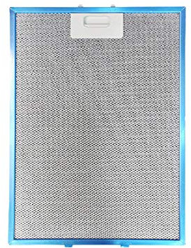 Filtro Cappa Alluminio Elica Misure 28,3 Cm X 38 Cm Metallico Gf03qb