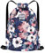 HAWEE Wasserdicht Kordelzug Rucksack mit Innentasche Groß Turnbeutel Kordelzug Tagesrucksack Tunnelzug Tasche Sporttasche Unisex für Frauen Männer Reise Alltag Outdoor Yoga Schule Strand Schwimmen