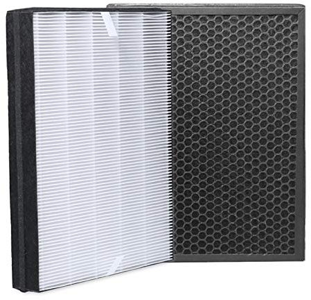 iAmoy FY2422/30 & FY2420/30 Ersatzfilter Satz Kompatibel mit Philips AC2889,AC2887,AC2882 und AC3829/10 Luftreiniger,1 X HEPA-Filter,1 X Aktivkohlefilter