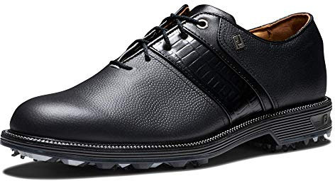 FootJoy Premiere Series Packard, Zapatos de Golf Hombre, Negro, 43 EU