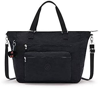Kipling Isaac Tote Bag Black Tonal