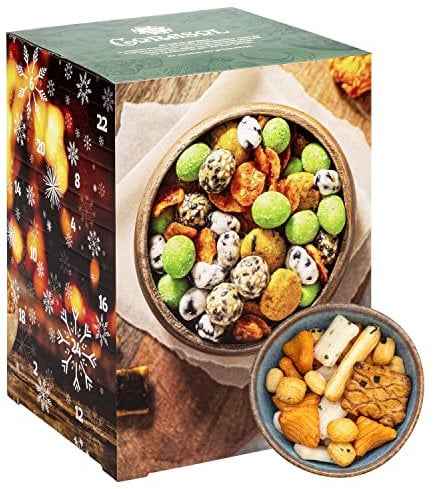 Corasol Premium Snack-Mix Adventskalender XL mit 24 herzhaften Knabbereien & Nuss-Snacks (625 g)