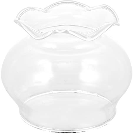 Funda para lámpara de cristal, cubierta para lámpara, cubierta de cristal para velas, pantalla de transparente