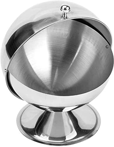 Azucarero con Tapa Enrollable Bola De Azúcar De Acero Inoxidable Caja De Especias Tarro De Dulces Tarro De Galletas para Cocina