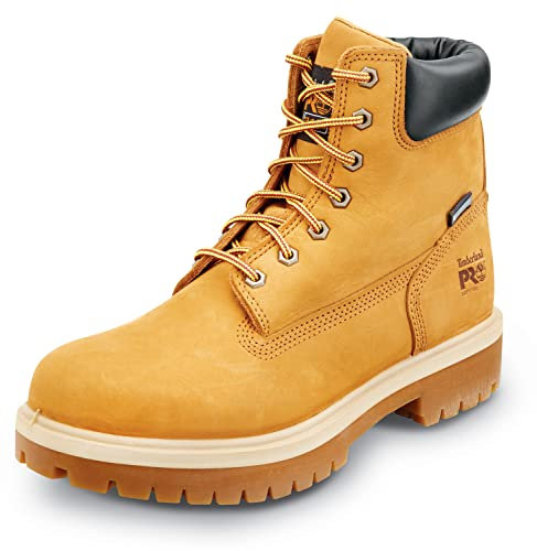 Timberland PRO Direct Attach - Stivali da lavoro industriali impermeabili da donna, con punta morbida, isolati, Grano, 8